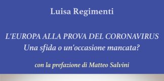 L’Europa alla prova del Coronavirus, pubblicato il libro della Regimenti copertina libro Regimenti L’Europa alla prova del Coronavirus