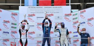 TCR Italy, secondo posto per il pilota argentino Girolami podio tcr italy