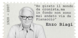 Poste Italiane emette un francobollo commemorativo di Enzo Biagi nel centenario della nascita