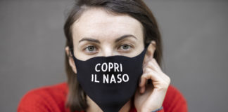 Mascherine e distanza abbassano di 1000 volte la carica virale