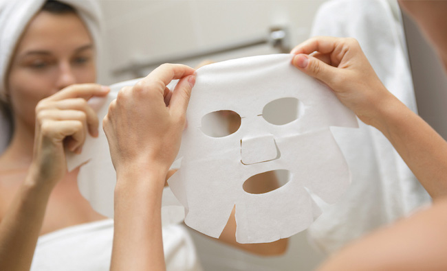 Vogue style photo of sensual woman