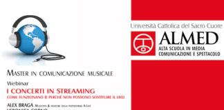 I concerti in streaming come funzionano, webinar in comunicazione sociale mcm webinar 2020
