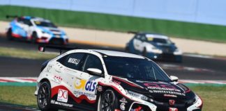 Girolami ancora a punti sulla Honda di MM Motorsport a Misano Mugelli Massimiliano, Honda Civic FK7 TCR #64