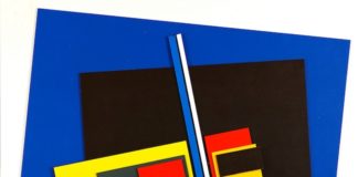 Renzo Eusebi, geometrie a tinte forti per ricercare l’equilibrio della vita quadro eusebi