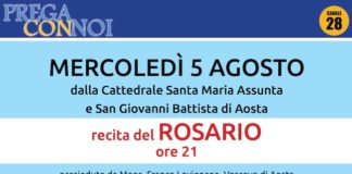 Rosario da Aosta, preghiera dalla Cattedrale: ecco quando rosario aosta 5 agosto 2020