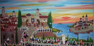 Semplicità e racconti di vita popolare nelle opere del maestro del Naif italiano, Nino Camardo omaggio a Papa Francesco
