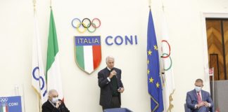 Cerimonia di premiazione Premio Estra per lo sport: ecco come é andata Ferrajolo, Malagò, Macrì