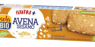 Isola Bio, bevande all’Avena e al Riso 0% Zuccheri e biscotti: le novità biscotti avena sesamo