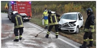 Udine, incidente stradale questa mattina a Trasaghis: due feriti incidente udine