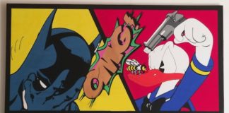 New comic heroes and ironically irreverent glance in Andreas AnDi Ditzer’s Pop Art (IE) omg