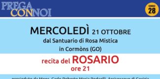 Rosario da Cormòns: dove seguire in diretta la preghiera del 21 ottobre rosario 21 ottobre 2020