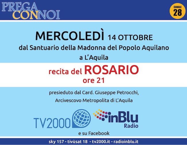 rosario l'aquila 14 ottobre 2020