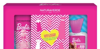Barbie Dress Surprise: linea personal care Naturaverde BARBIE still life