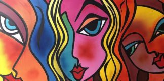 The world in strong colours between Neocubism and Neo Pop of Uli Fischer’s artworks (IE) threetimes a lady uli fischer
