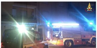 Incendio in un appartamento a Caserta, l’intervento dei Vigili del Fuoco incendio caserta