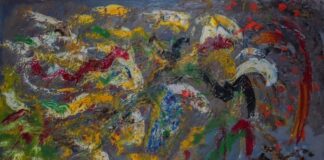 The pictorial eclecticism of Ioannis Kaiserlis under the sign of Abstract Expressionism (IE) no-20 2 ioannis kaiserlis
