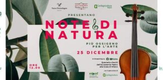“Note di Natura – Più ossigeno per l’arte”: concerto in streaming per Natale note di natura
