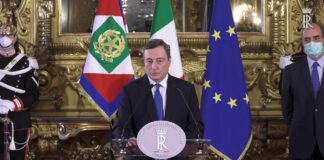 Draghi: “L’Italia e l’Ue continueranno ad aiutare l’Ucraina a difendersi”