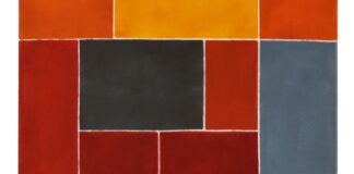 Kleopatra Moursela’s Geometric Abstractionism, to discover the infinite interactions and possibilities of life (IE) red symphony winter kleopatra moursela