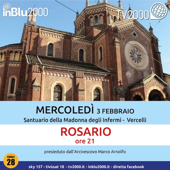 rosario vercelli 3 febbraio 2021
