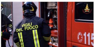 Grazzanise, incendio in abitazione: soccorsa una donna vigili del fuoco
