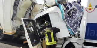 Vicenza, quattro mezzi pesanti coinvolti nell’incidente in A4 incidente vicenza