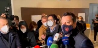 Salvini: “Mozione contro le armi? Draghi ha parlato di pace”