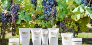 Prodotti beauty a base di estratti di uva bio coltivata a Barolo barò cosmetics