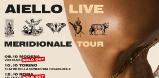 Al via il “Meridionale tour” di Aiello: ecco le date