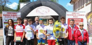 Ciclismo, Esordienti: Mazzoleni e Ganini al comando del Memorial Sandro Gianoli