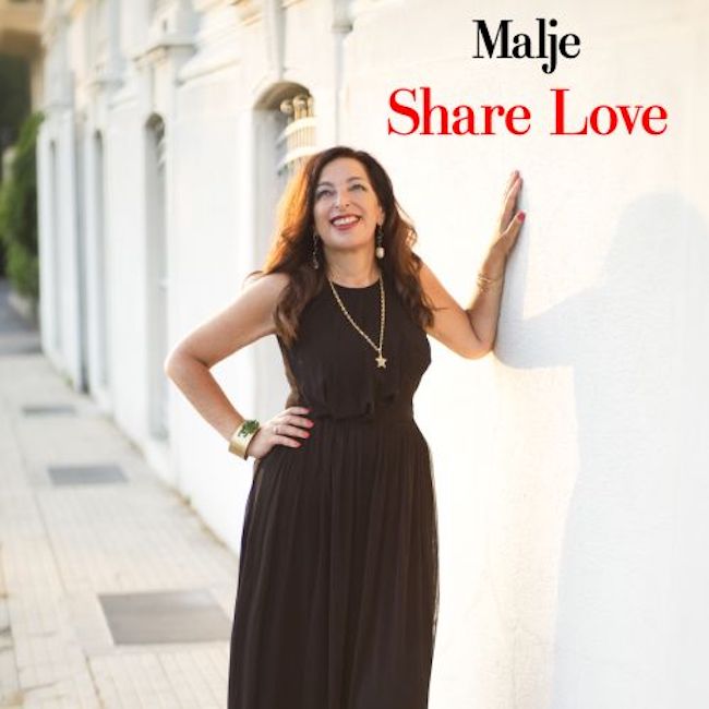 Malje Share Love Copertina singolo con grafiche
