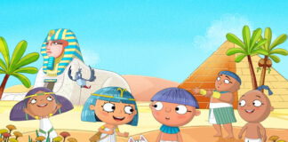 Nefertina sul Nilo, la serie animata sull’Antico Egitto in tv nefertine
