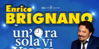 Enrico Brignano annuncia nuove date estive del suo spettacolo “Un’ora sola vi vorrei”