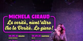 Michela Giraud in tour con “La verità, nient’altro che la verità. Lo giuro!”