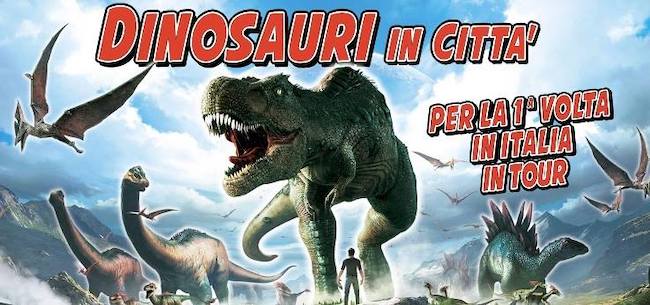 dinosauri in città
