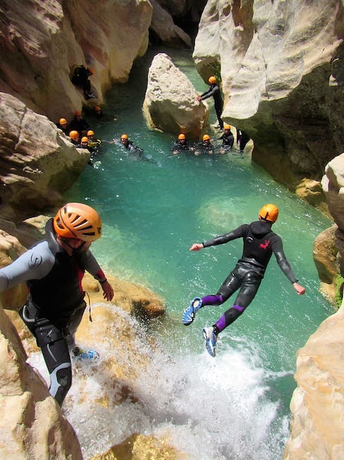 canyoning