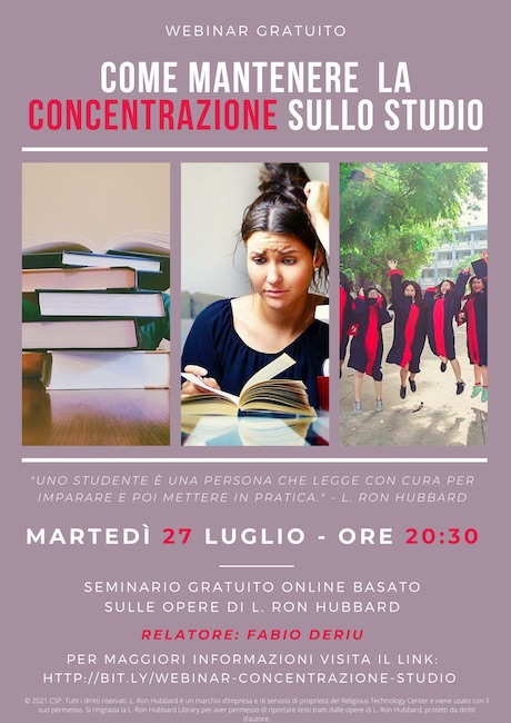 Come Mantenere la Concentrazione sullo Studio