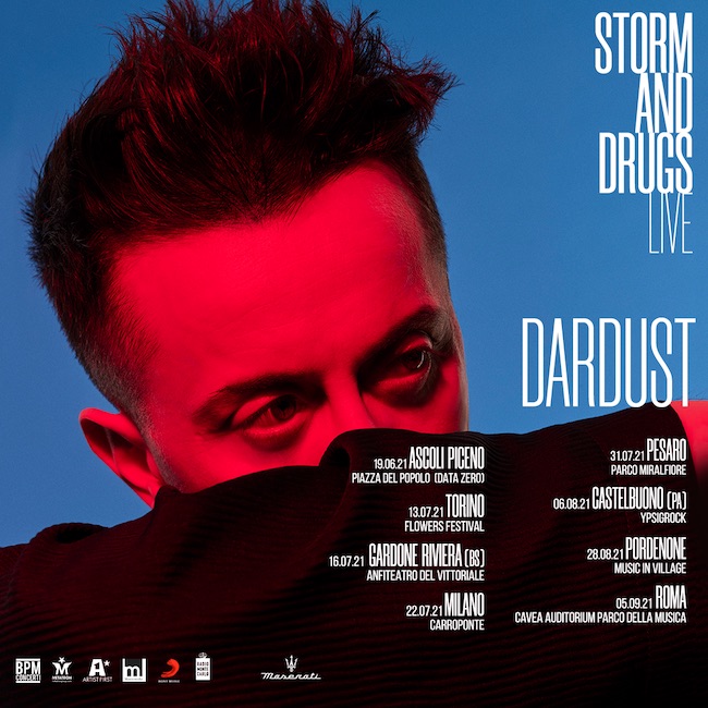 dardust locandina tour 2021