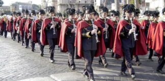 Omaggio in memoria di Ennio Morricone a Roma il 4 luglio foto polizia municipale