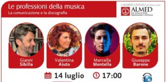 “La comunicazione e la discografia”, diretta streaming il 14 luglio le professioni della musica 14 luglio 2021