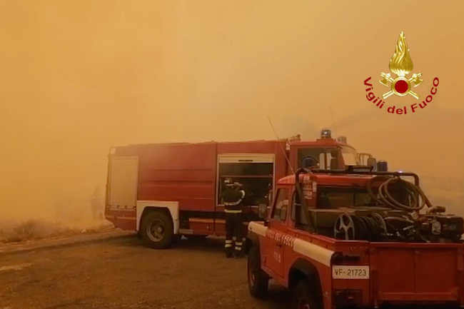 soccorsi incendi boschivi