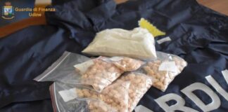 Udine, detenzione e spaccio di stupefacenti: arrestate due persone estasi sequestrata