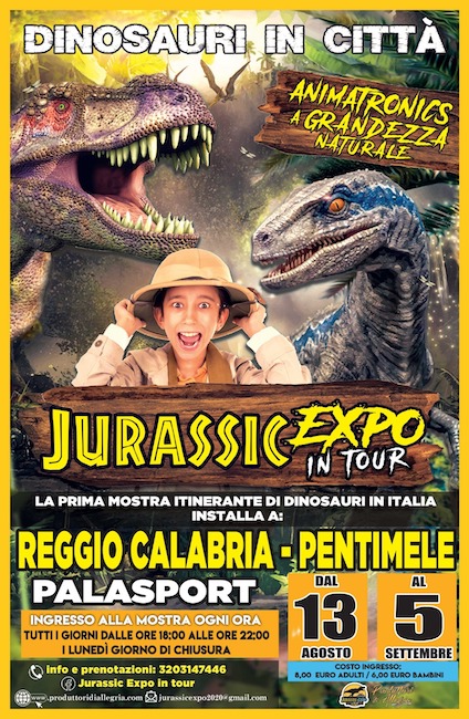 jurassic expo reggio calabria