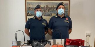 Comacchio, sequestrati oltre 3mila tra etichette e accessori contraffatti sequestro merce comacchio