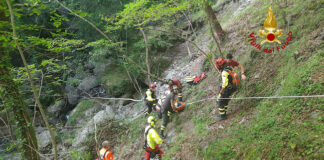 Genova, scivola in una scarpata: soccorso un 68enne boschi genova