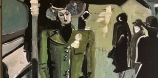 L’Espressionismo di Sabine Schaefer, atmosfere retrò di un’epoca indimenticabile frau in grun