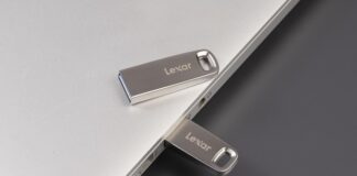 Memoria flash USB 3.1, da Lexar la JumpDrive M45 in metallo lexar jump drive m45