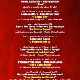 Teatro Manzoni di Roma, il programma della stagione 2021/2022