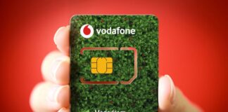 Vodafone lancia Eco-SIM, la sim di dimensioni dimezzate e realizzata in plastica riciclata