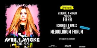 Avril Lavigne Tour 2022: le date in Italia a Padova e Milano avril lavigne tour 2022